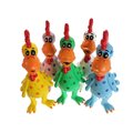 Fly Free Zone. 11.5 in. Globkens Large Chickens Dog Toy, Assorted Color FL2454487